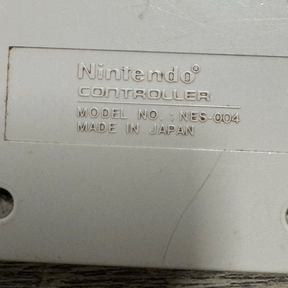 Nintendo‎ NES Controller Model NES-004 Original Wired Gamepad Made in Japan